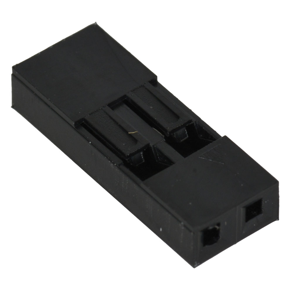 Connector Housing Socket 2 Position 2.54mm Straight Bag