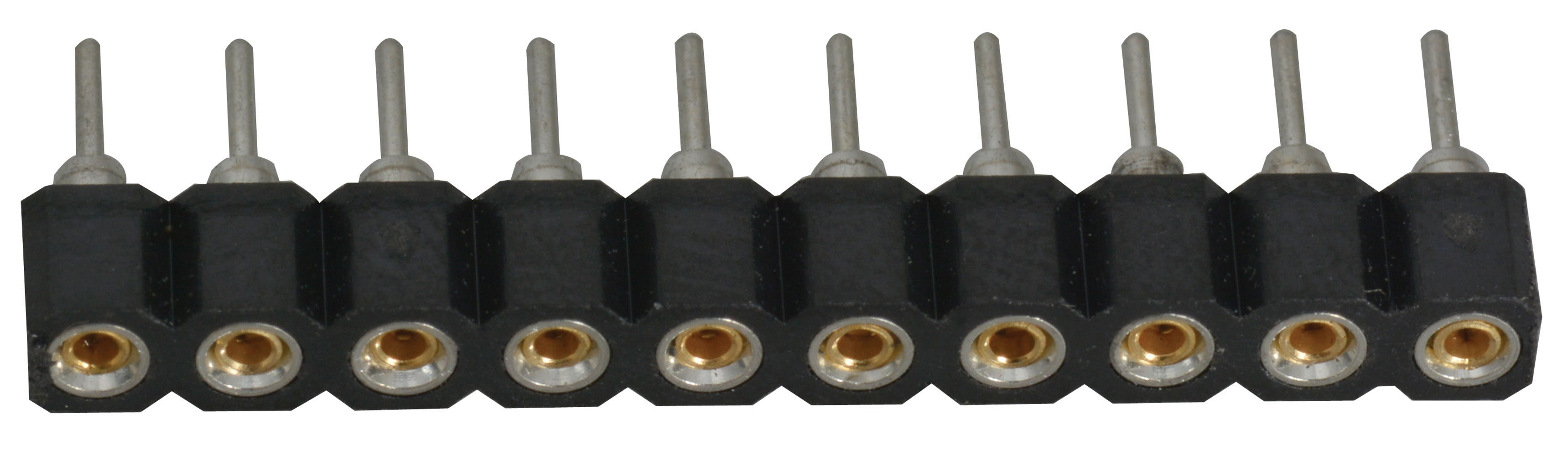 Socket SIPP 10 Pin Machine Tooled Pins Soldertail