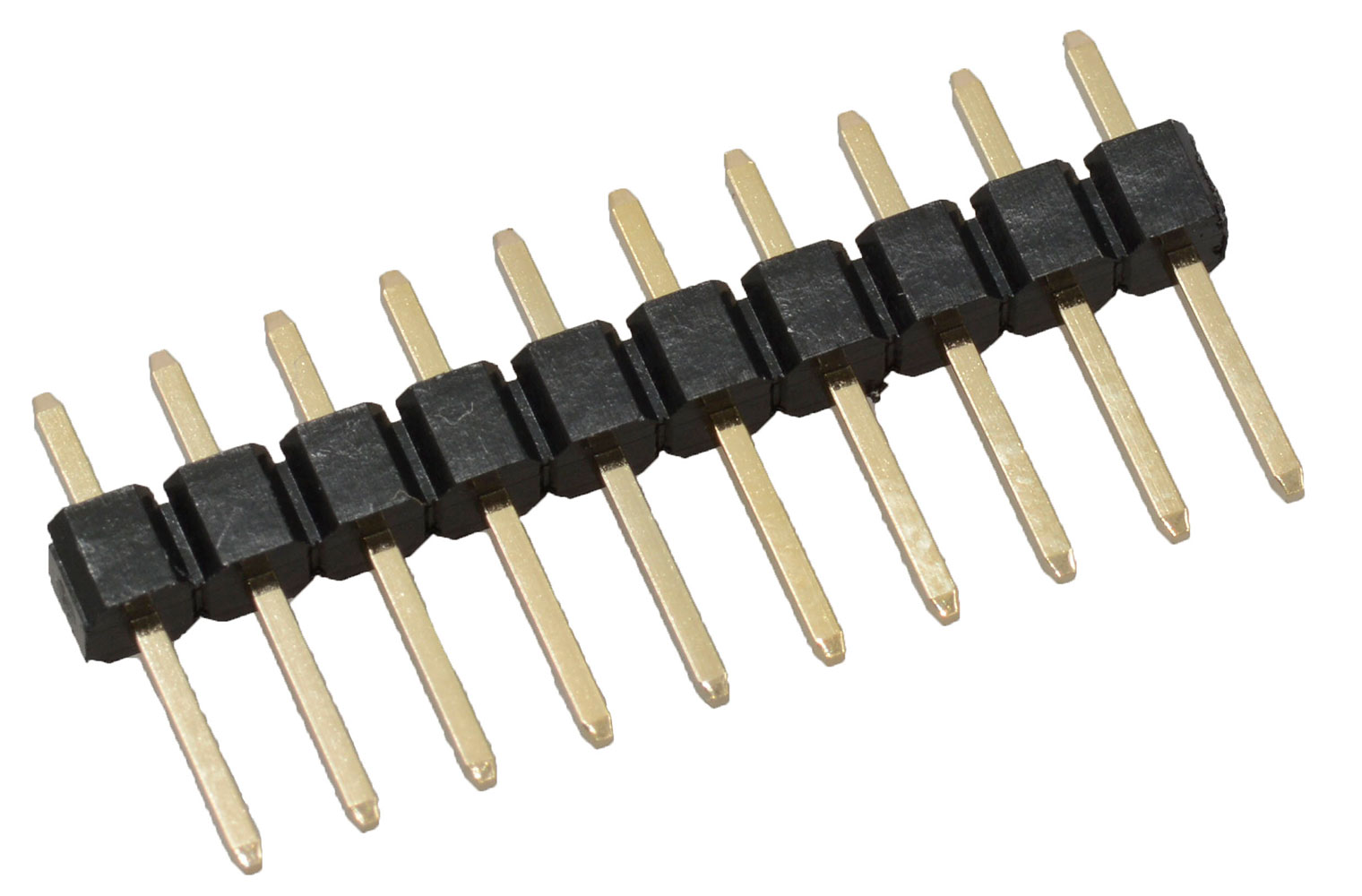 Header Straight Male 1 Row 10 Pin