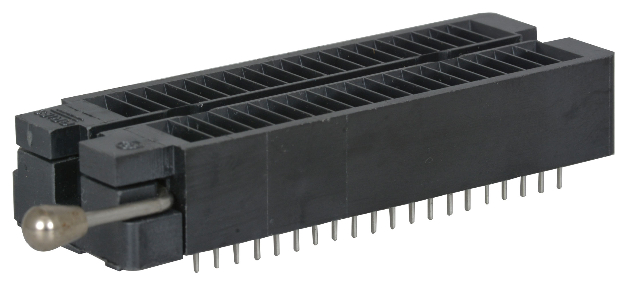 Connector Test Socket Receptacle 40 Position 2.54mm Solder Straight Thru-Hole