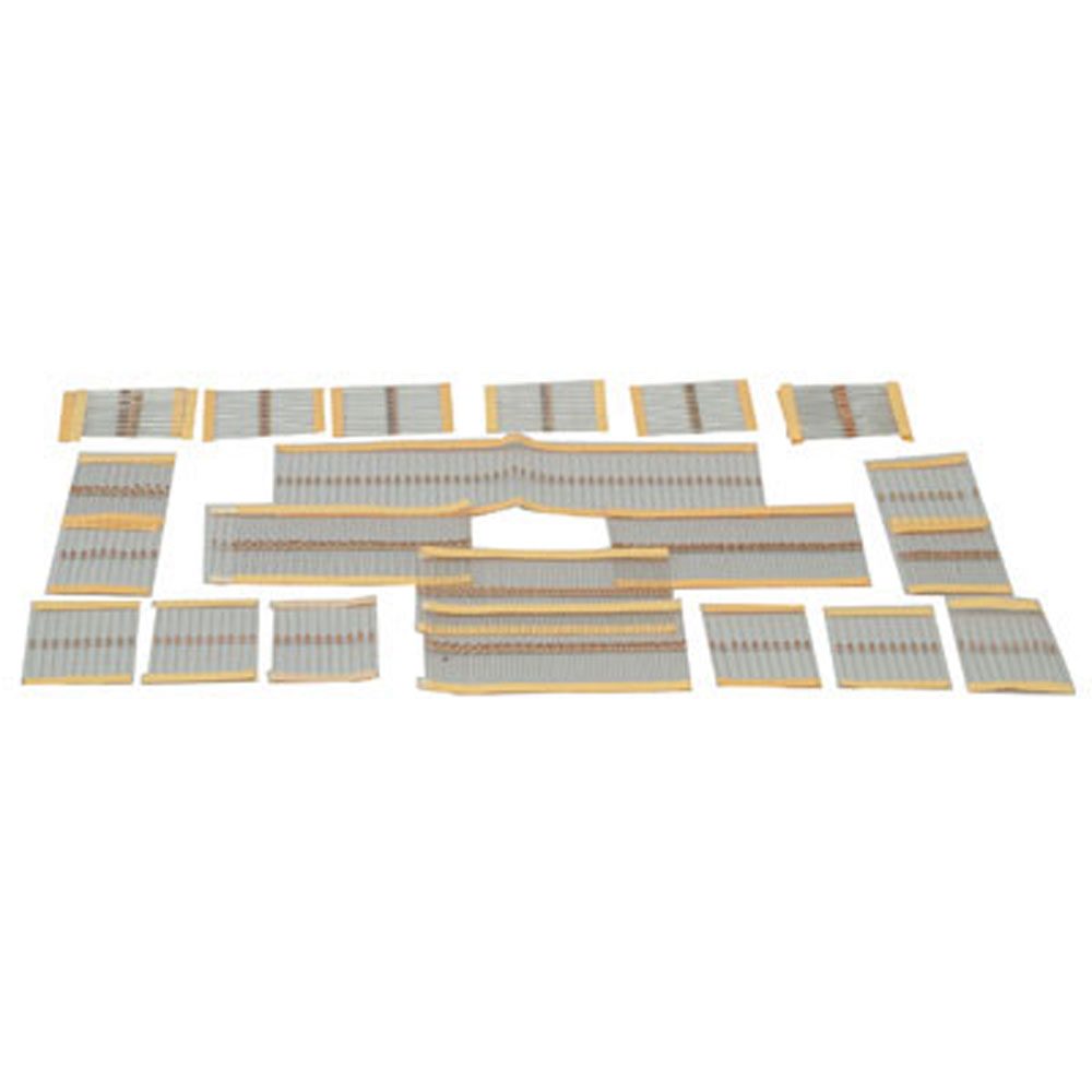 Resistor Assortment 1/2 Watt 5% 540 Pieces