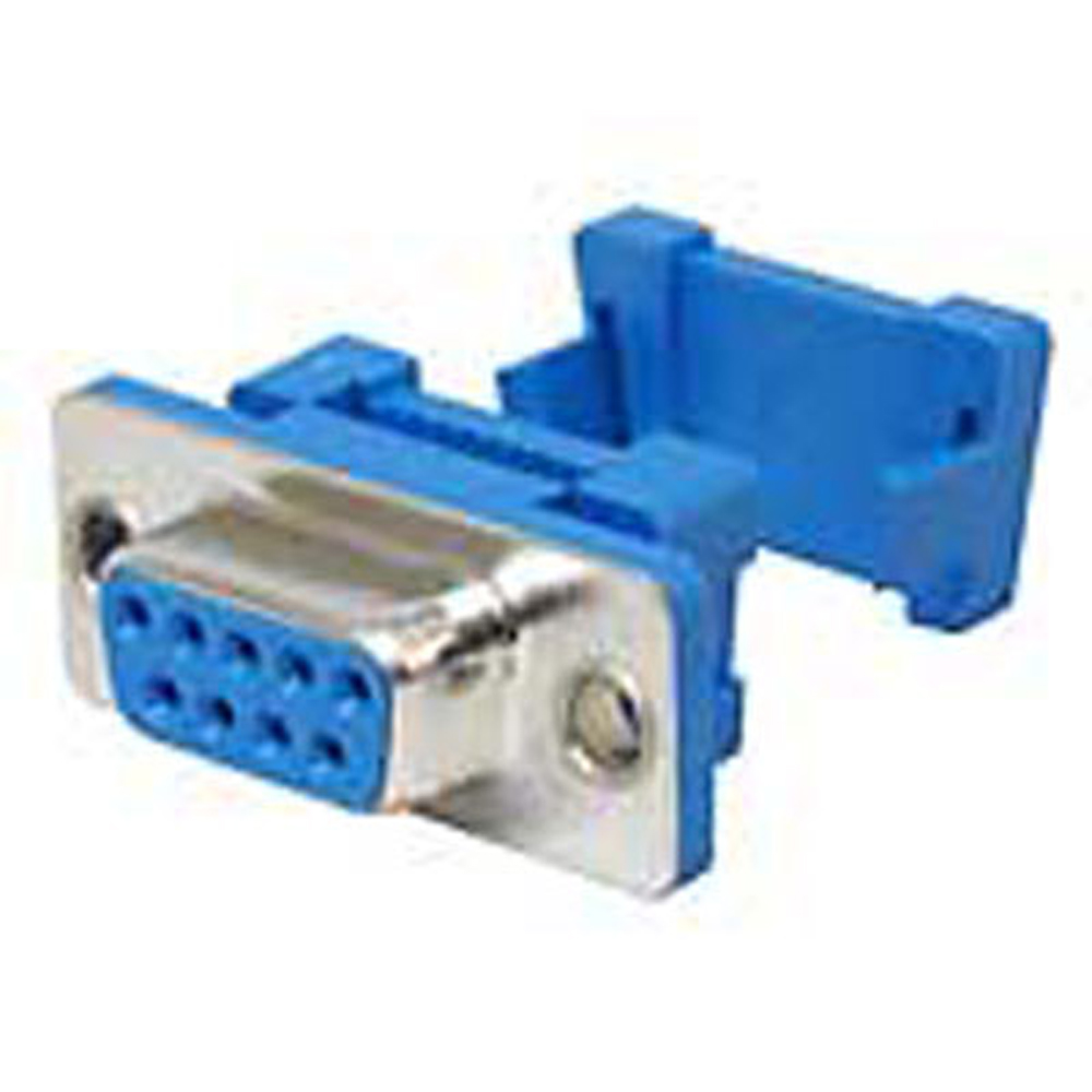 Connector D-subminiature IDC Female 9 Position Cable Mount 9 Terminal 1 Port