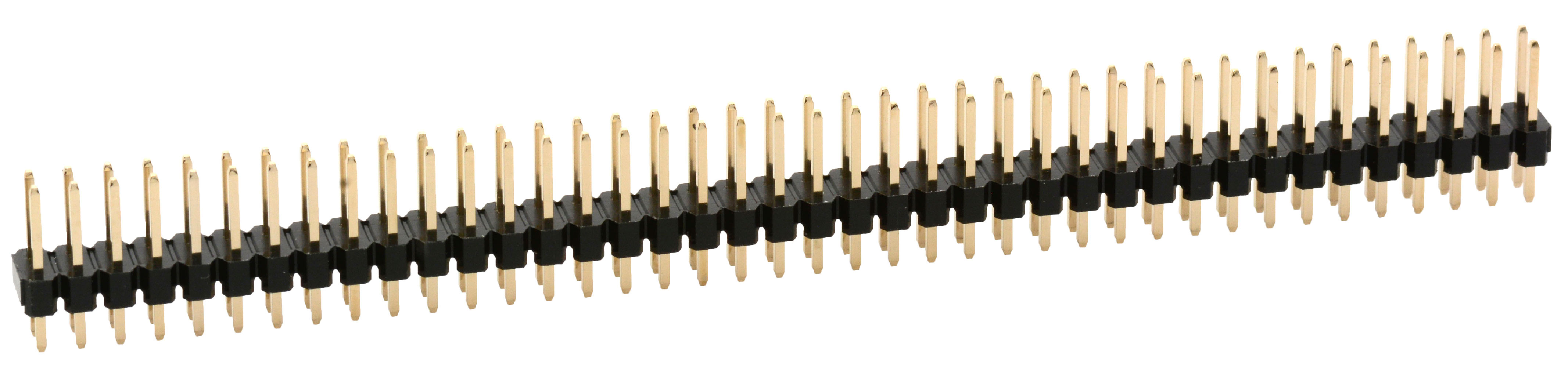 Connector Unshrouded Header Male 80 Position 0.100"(2.54mm) Solder Straight