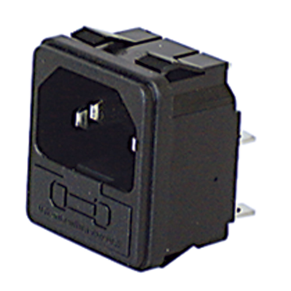 Receptacle Male 10A@250V Fused 0.187" Fast On Terminal