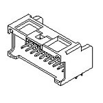 Connector Shrouded Header PL 8 Position 2mm Solder Right Angle Thru-Hole Tray