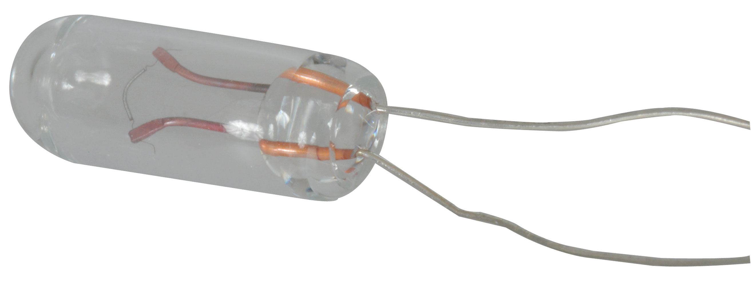 Incandescent Lamp #2200 (T-1 3/4) Leads 1 Inch 5VDC 60mA