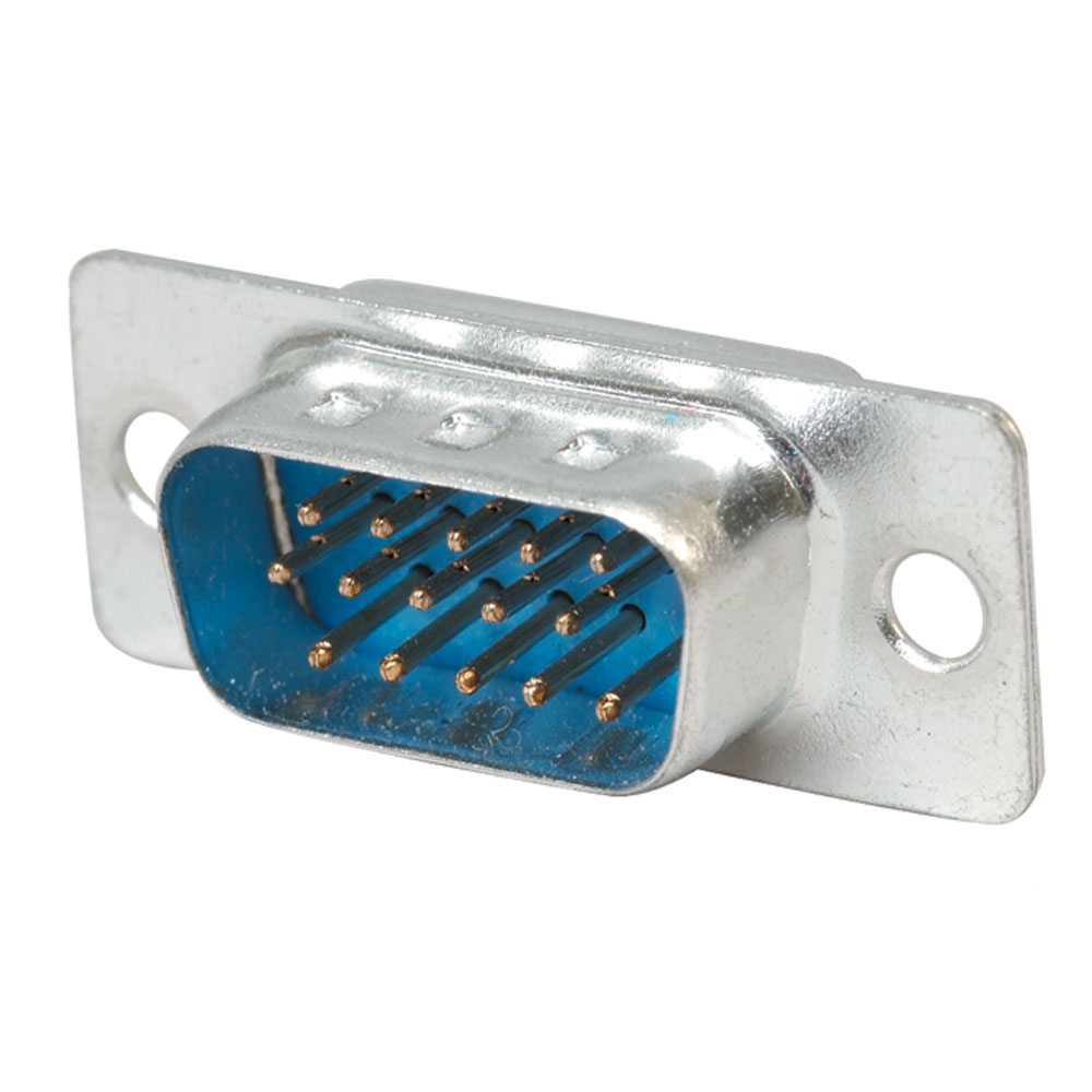 15-Pin Male High Density D-Sub Connector