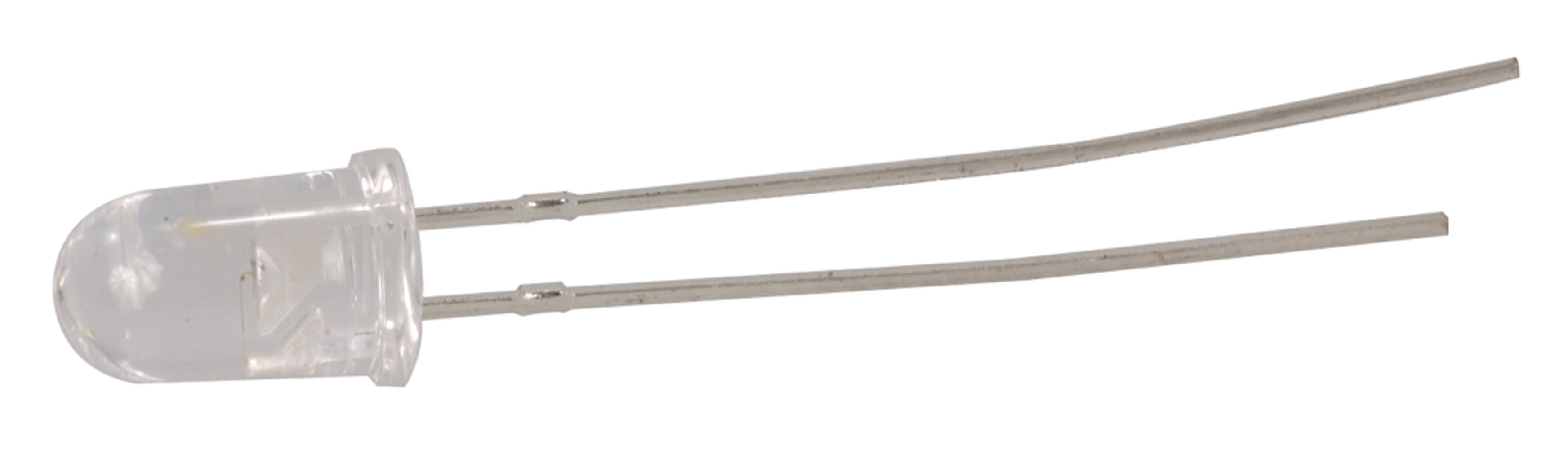 LED Super Bright Red Water Clear 5mm (T-1 3/4) 660nm 600mcd