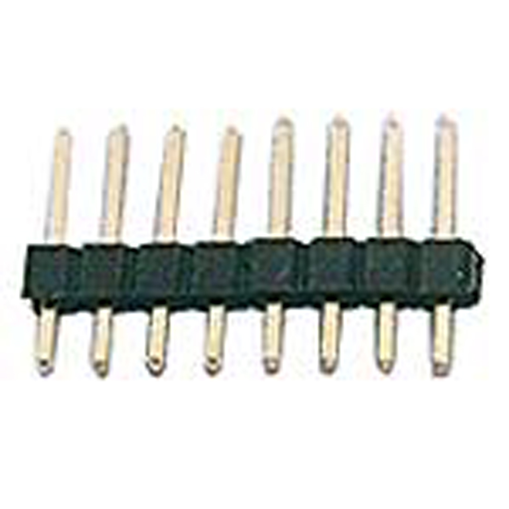 8-Pin 0.1" Single Row Straight Male Pin Header