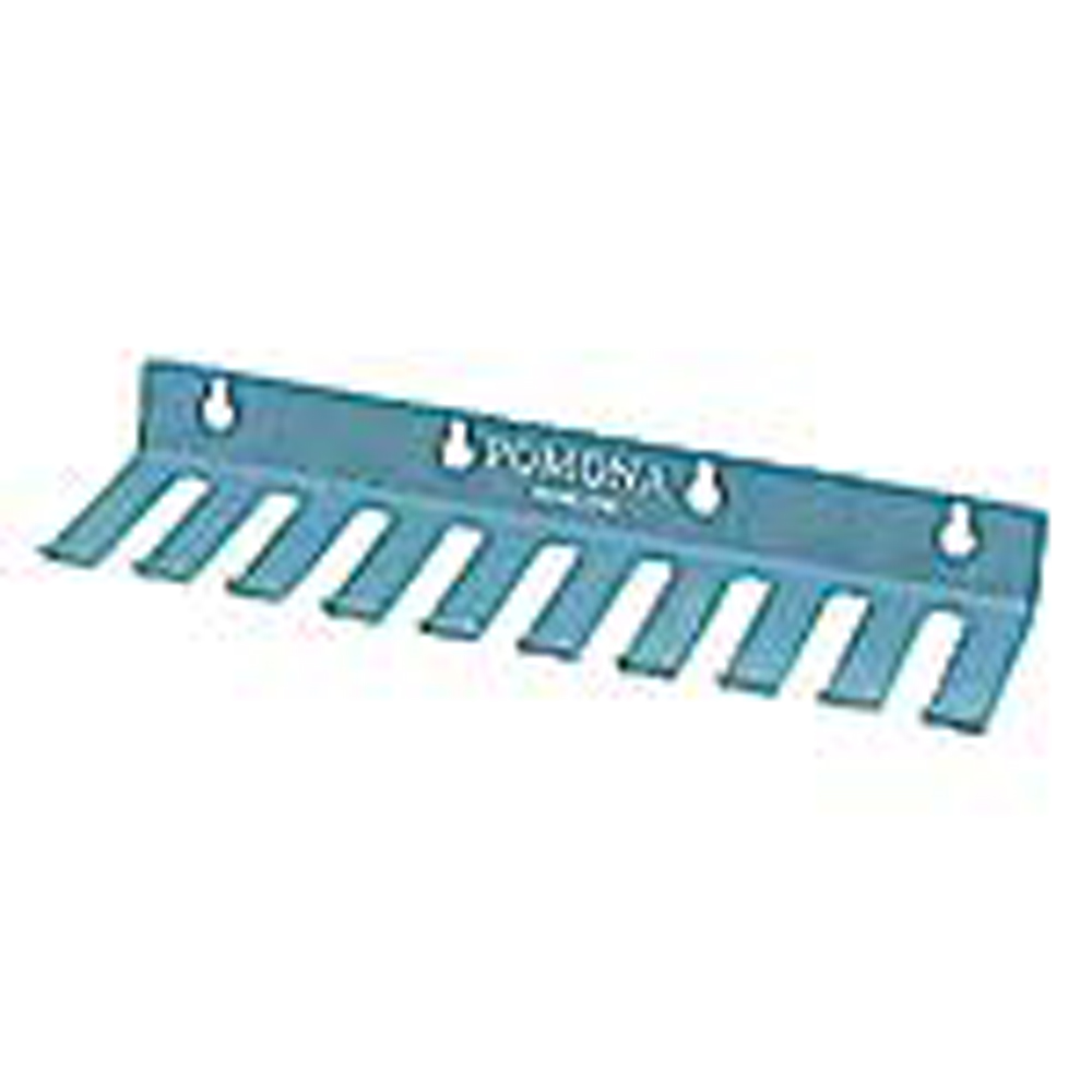 9-Slot Test Lead Rack Holder 11.43mm Color Blue