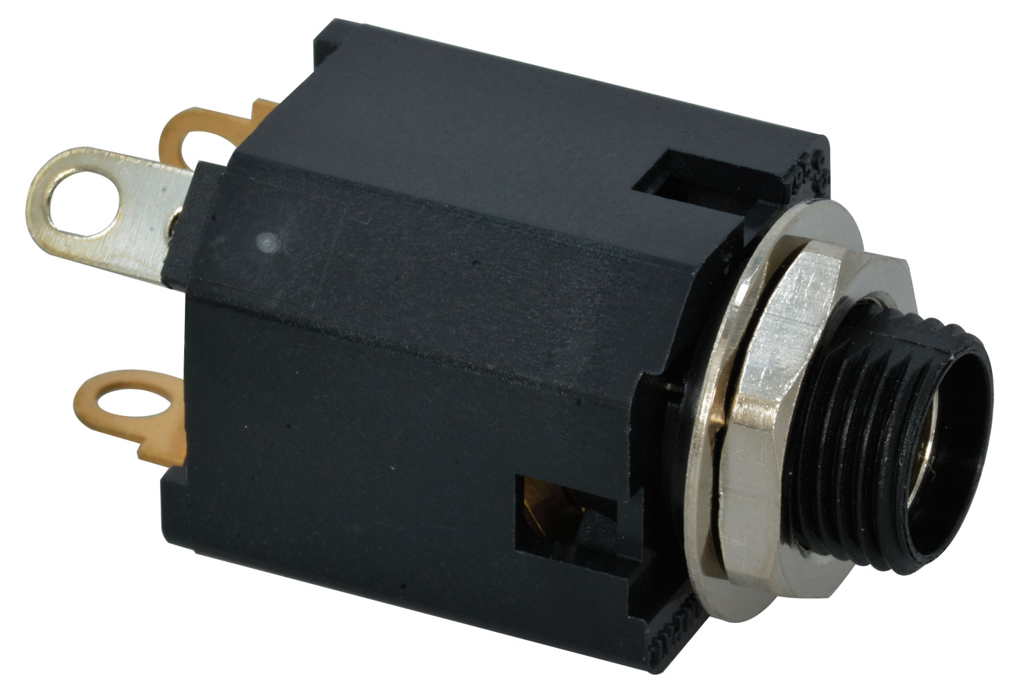 1/4" Panel Mount Stereo Audio (TRS) Phone Jack