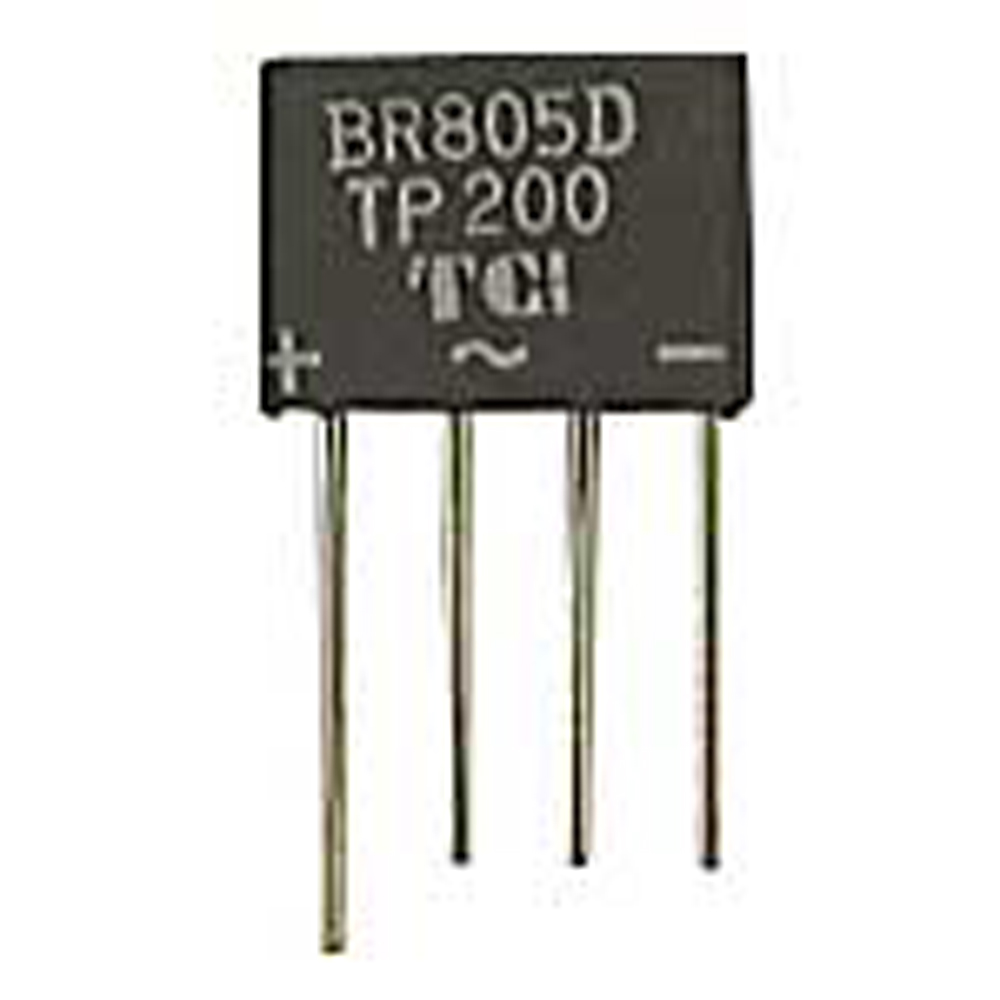Diode Bridge BR805D/MDA200 50V @ 2A Single