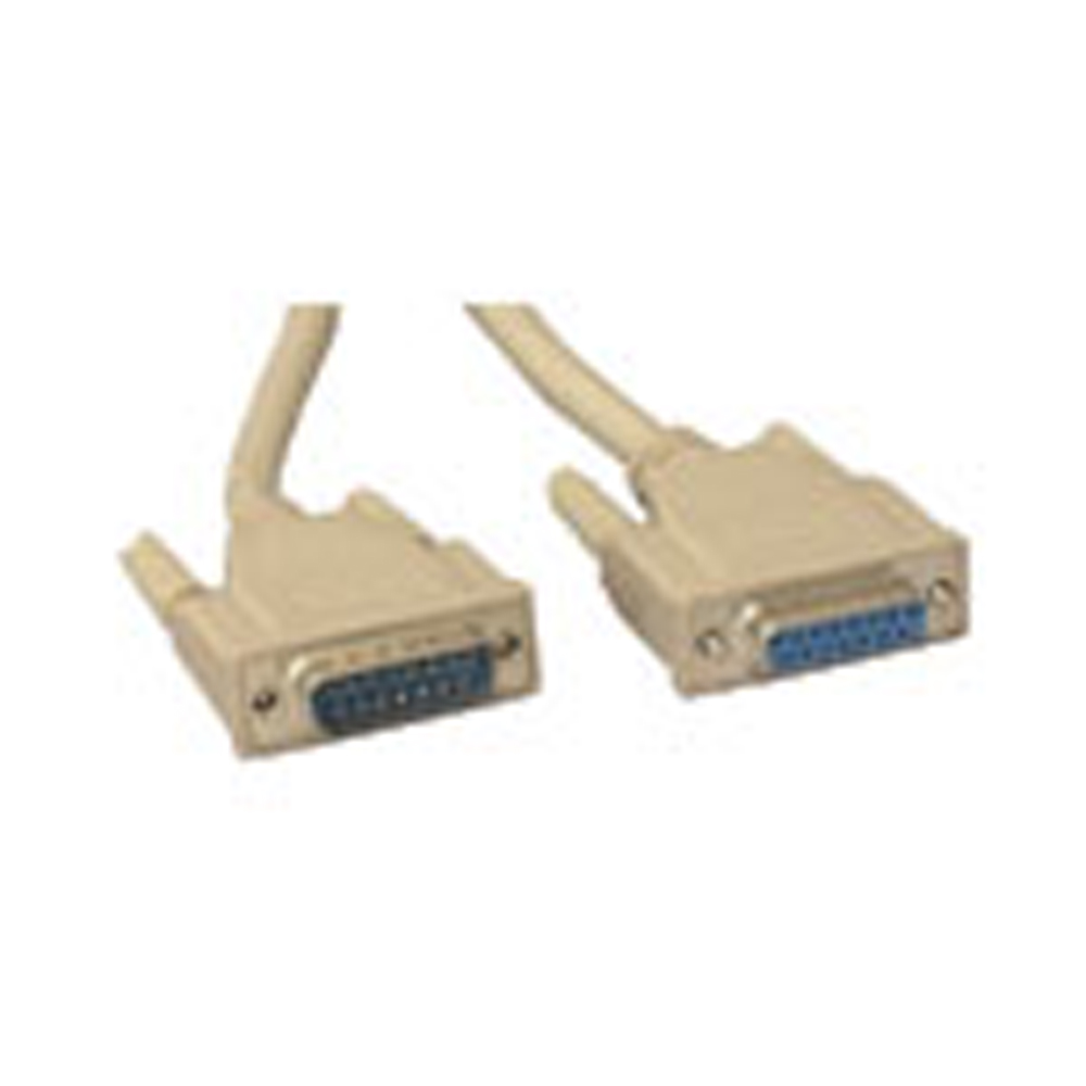 Cable Extension 15 Lines 6 Feet DA15 Male To DA15 Female