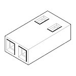 Connector Shunt Female 2 Position 2.54mm Straight SL-Series