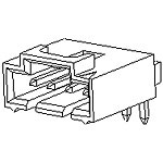 Connector Shrouded Header 10 Position 2.54mm Solder Right Angle Thru-Hole SL-Series