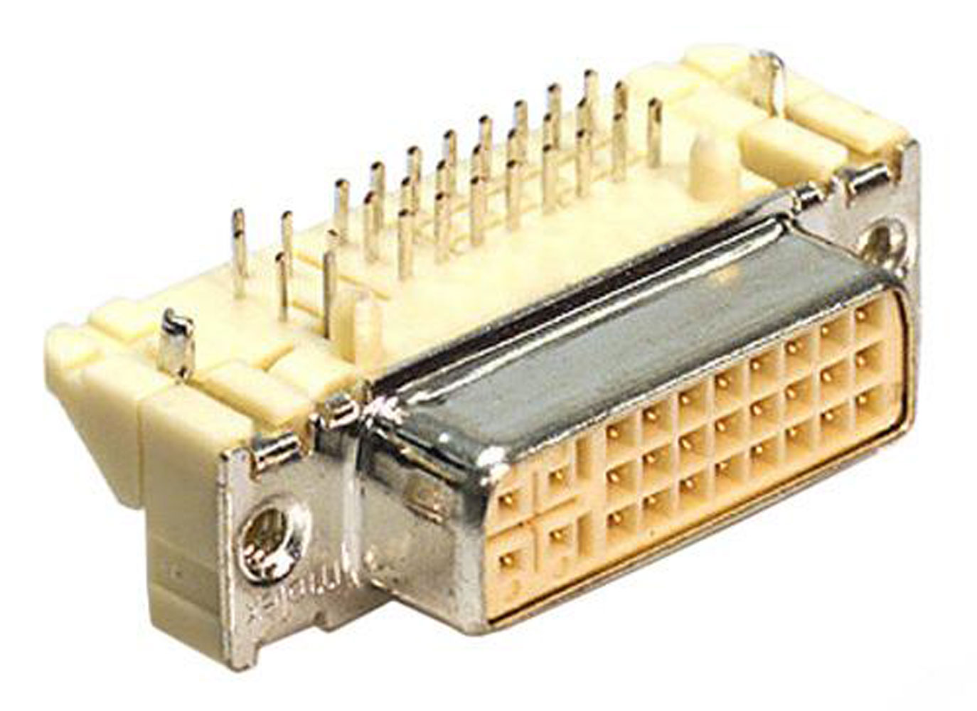 Connector MicroCross Receptacle 29 Position 1.91mm Solder Right Angle Thru-Hole 29 Terminal
