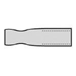 Quick Disconnect Terminal 14-16AWG F 37.08mm 9.65mm Tin Bag