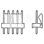 3 Position MTA156 Header Assembly