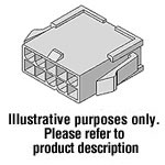 Connector Housing PL 8 Position 4.2mm Straight Bag