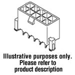 Connector Wire to Board Header 2 Position 4.2mm Pitch Solder Straight Through-Hole Tray