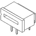 Connector FPC Connector Socket 8 Position 2.5mm Solder Right Angle Thru-