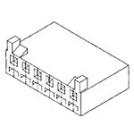 Connector Housing Receptacle 3 Position 3.96mm Pitch Straight