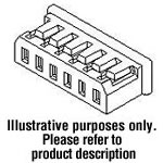 Connector Housing Receptacle 3 Position 2mm Straight Bag