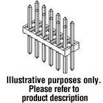 Connector Unshrouded Header 4 Position 2mm Solder Straight Thru-Hole Tray