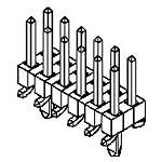 Connector Unshrouded Header 20 Position 2mm Solder Straight SMD Tube