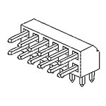Connector Unshrouded Header 40 Position 2mm Solder Right Angle Thru-Hole Tray