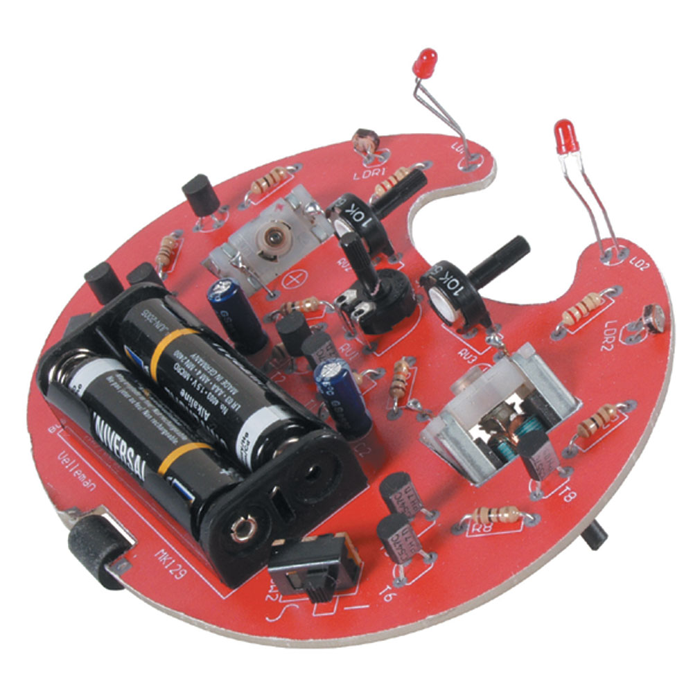 Velleman Crawling Micro Bug Solder Kit 29pcs. 110mm x 90mm by Whadda