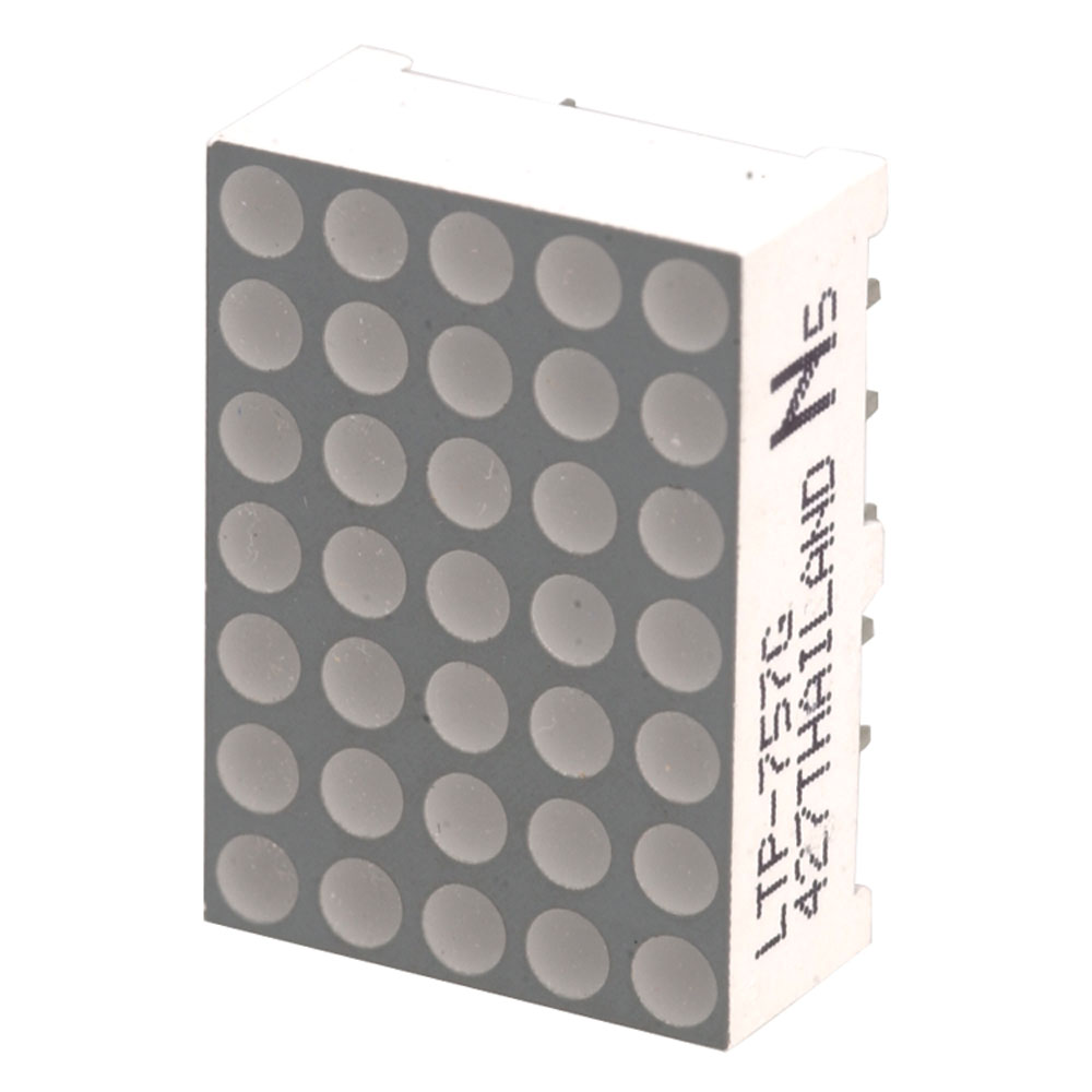 LED Dot Matrix 5x7 Green 0.70 Inch High CC/AR 2mcd Stackable