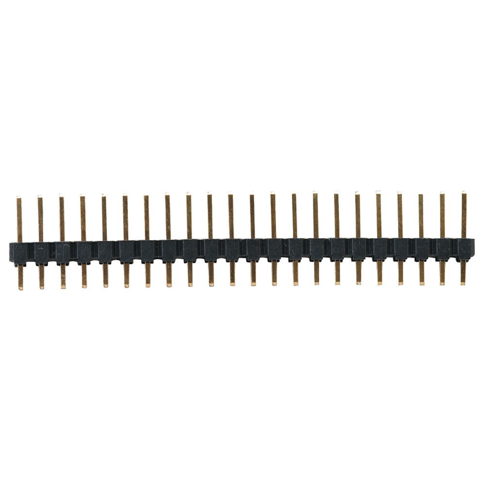 Connector Unshrouded Header 22 Position 0.100"(2.54mm) Solder Straight Thru-Hole