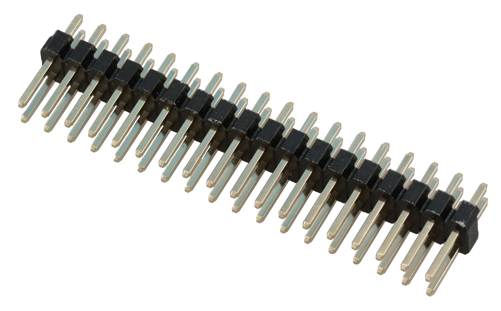 Unshrouded Pin Header Dual Row Vertical 36 Position (2x18) 2.54mm Pitch