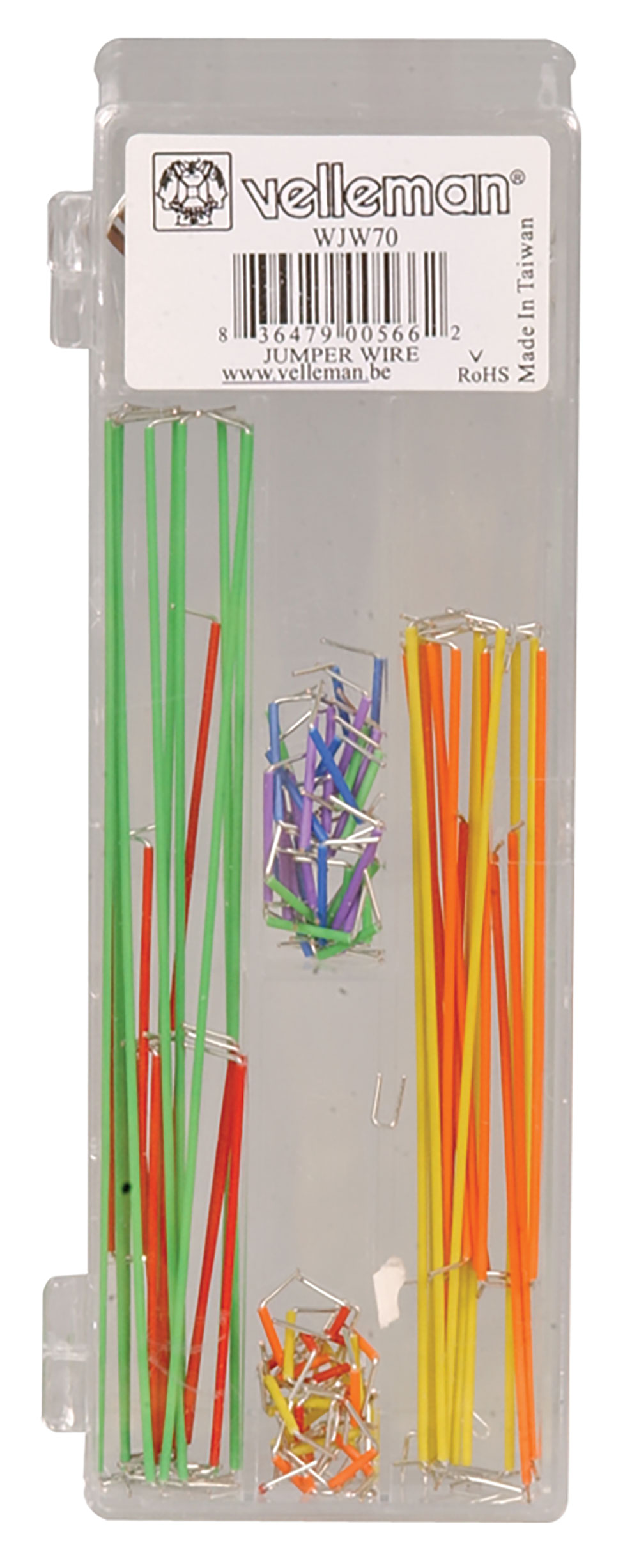 140 Piece Wire Jumper Kit 22 AWG 14 Lengths 10 Colors