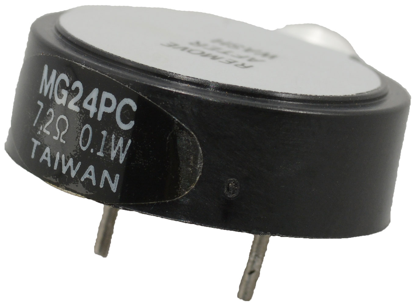 Piezo Speaker 3V 80dB 4000 Hz 14mA PC Pin