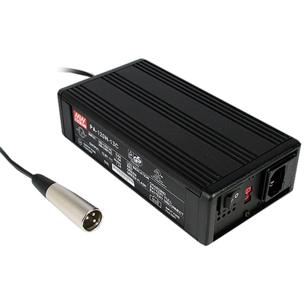 118.68 Watt Single Output Lead Acid Battery Charger 27.6 Volt @ 4.3 Amp Open Frame Pulse Charge