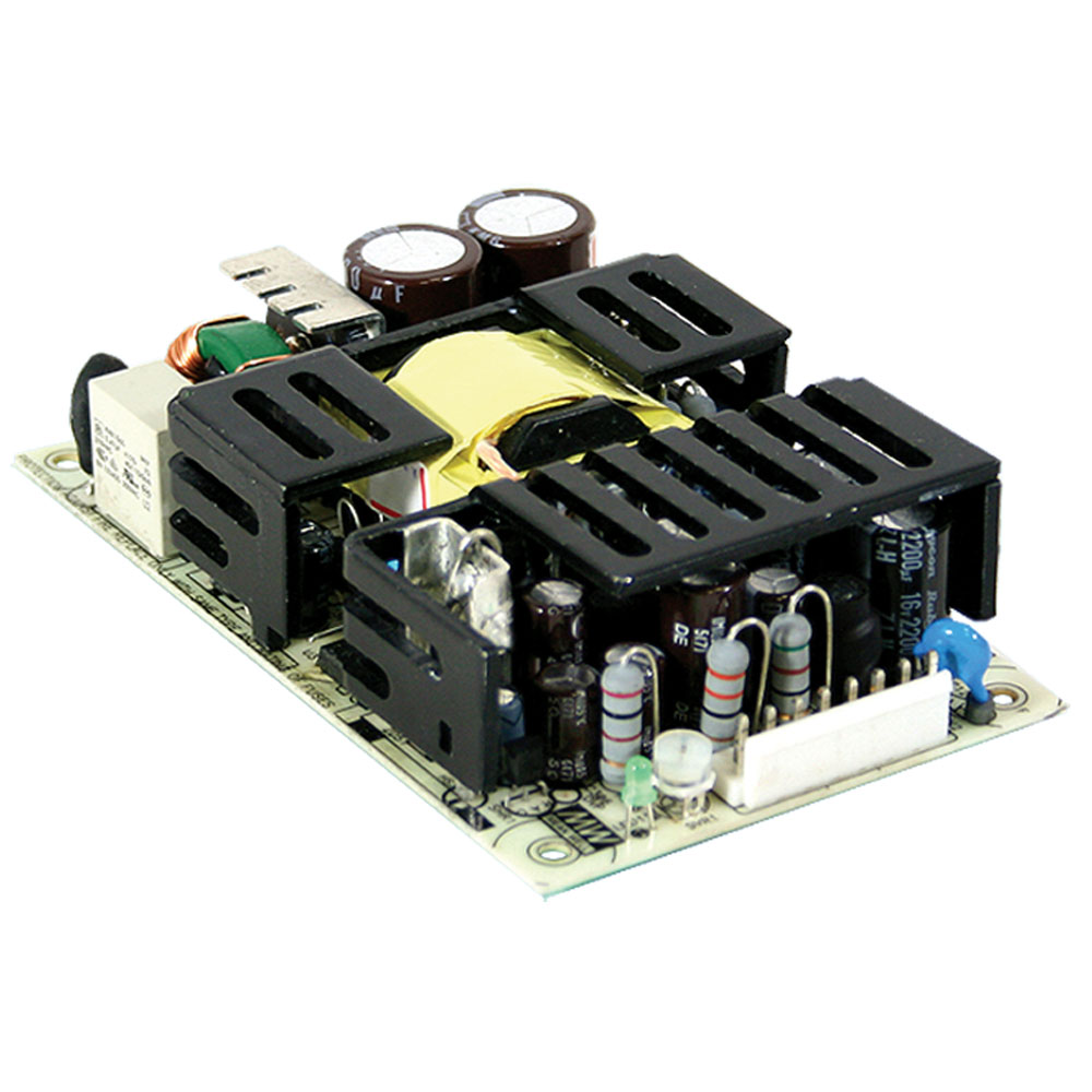AC to DC Power Supply Open Frame Triple Output 5 Volt 12 Volt 12 Volt 8 Amp 4 Amp 1 Amp 72 Watt