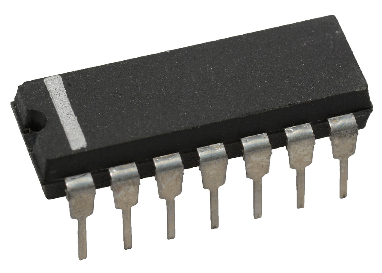 74AC74 Dual D-Type Positive Edge Trigger Flip Flop DIP-14