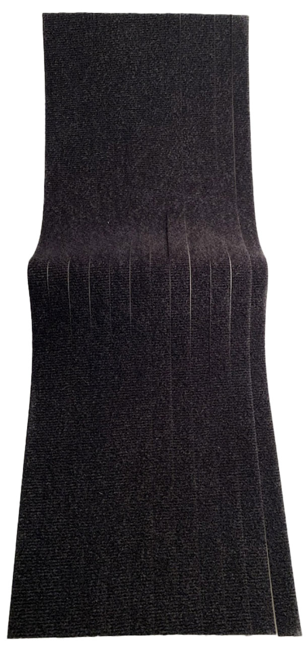 SPEEDWRAP&reg; Tie Wrap Self Grip Wrap Hook & Loop Straps 17"L x 1/2"W Black (24 Per Pack) 34 FEET