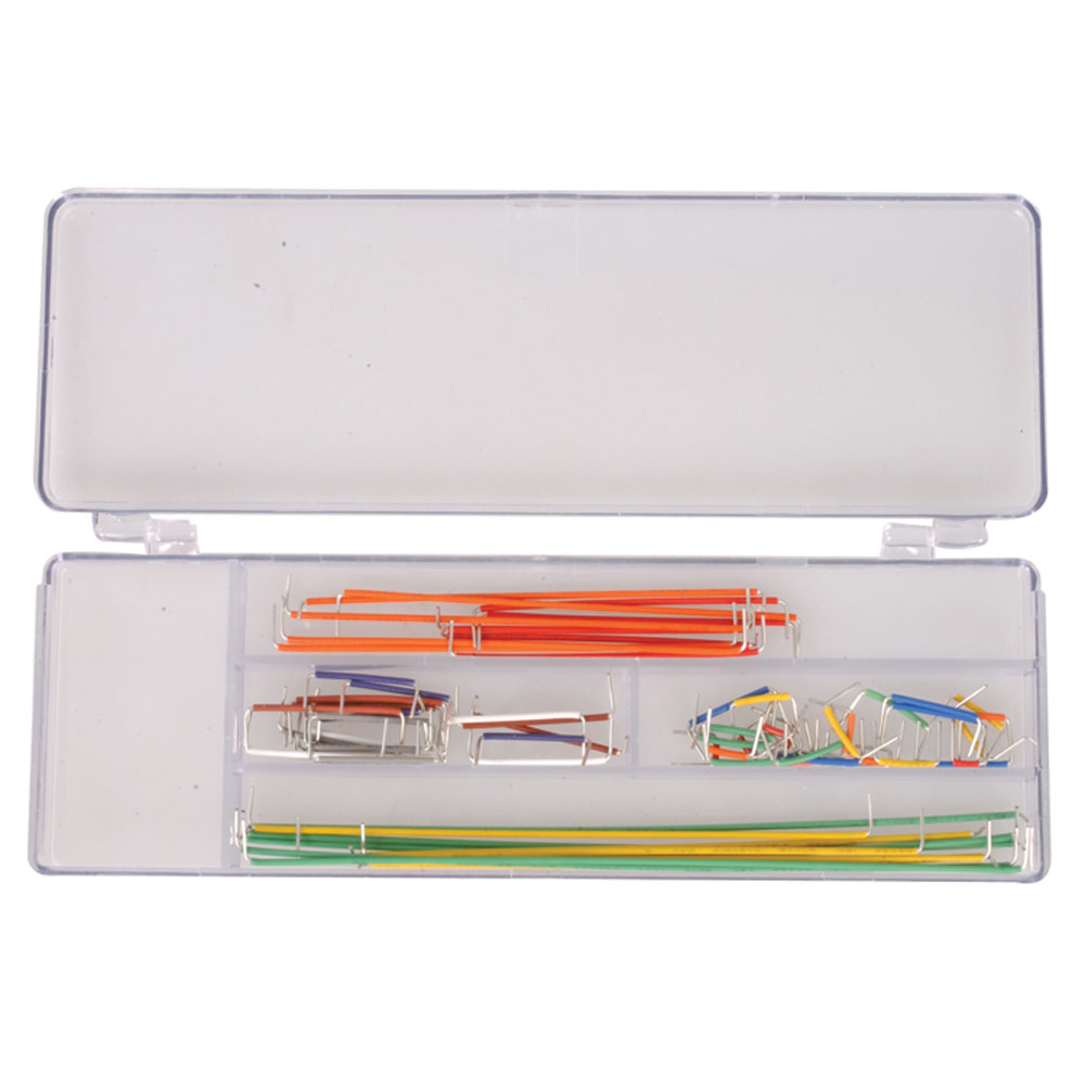 70-Piece Jumper Wire Kit - 22AWG 14 Lengths 10 Colors