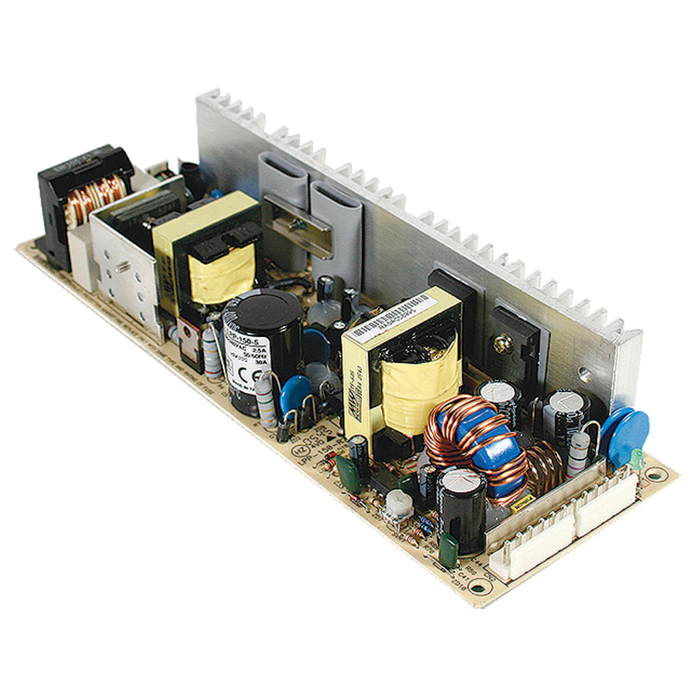 AC to DC Power Supply Open Frame Single Output 12 Volt 12.5 Amp 150 Watt