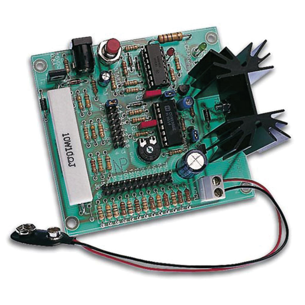 Velleman Kit Battery Charger/Discharger NiCd And NiMH Battery1.2-9.6V by Whadda