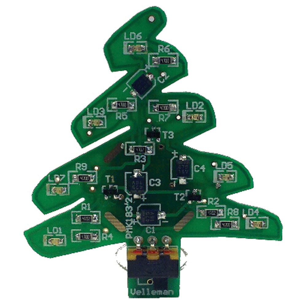 Velleman Velleman MK183 USB SMD Christmas Tree Kit by Whadda