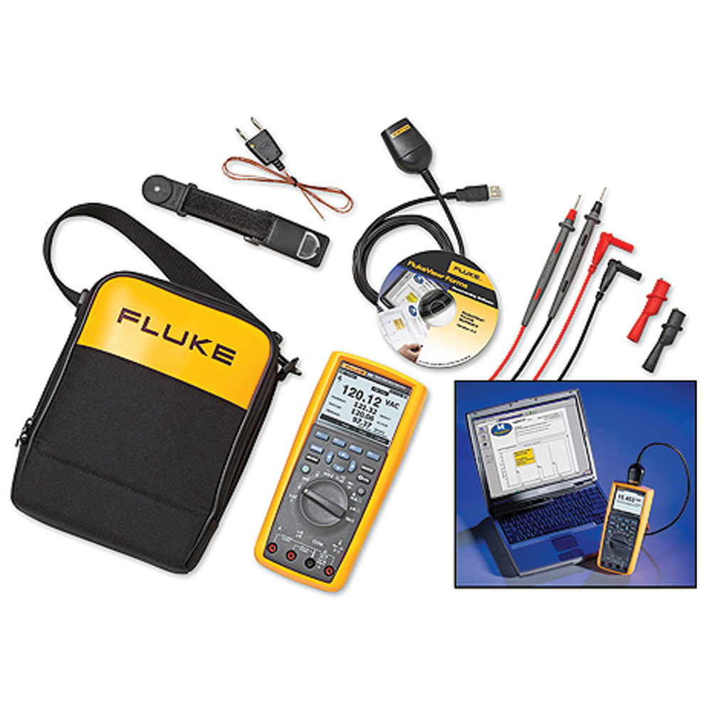 Digital Multimeter (DMM) Industrial with Data Logger True RMS