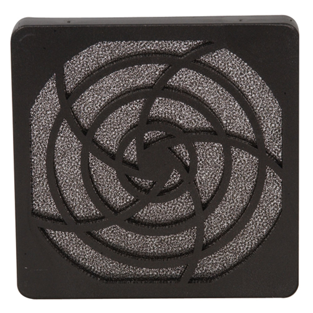 Plastic Fan Guard with Mesh for 80mm, Clip Mount
