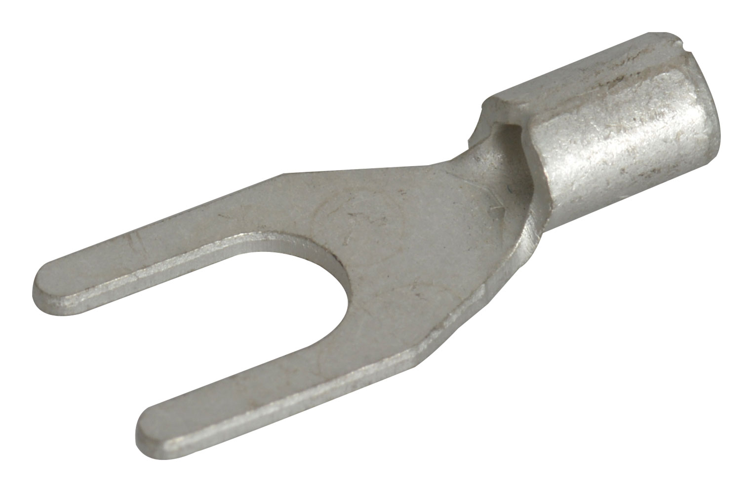 #6 Spade Crimp Terminal Uninsulated 22-16 AWG