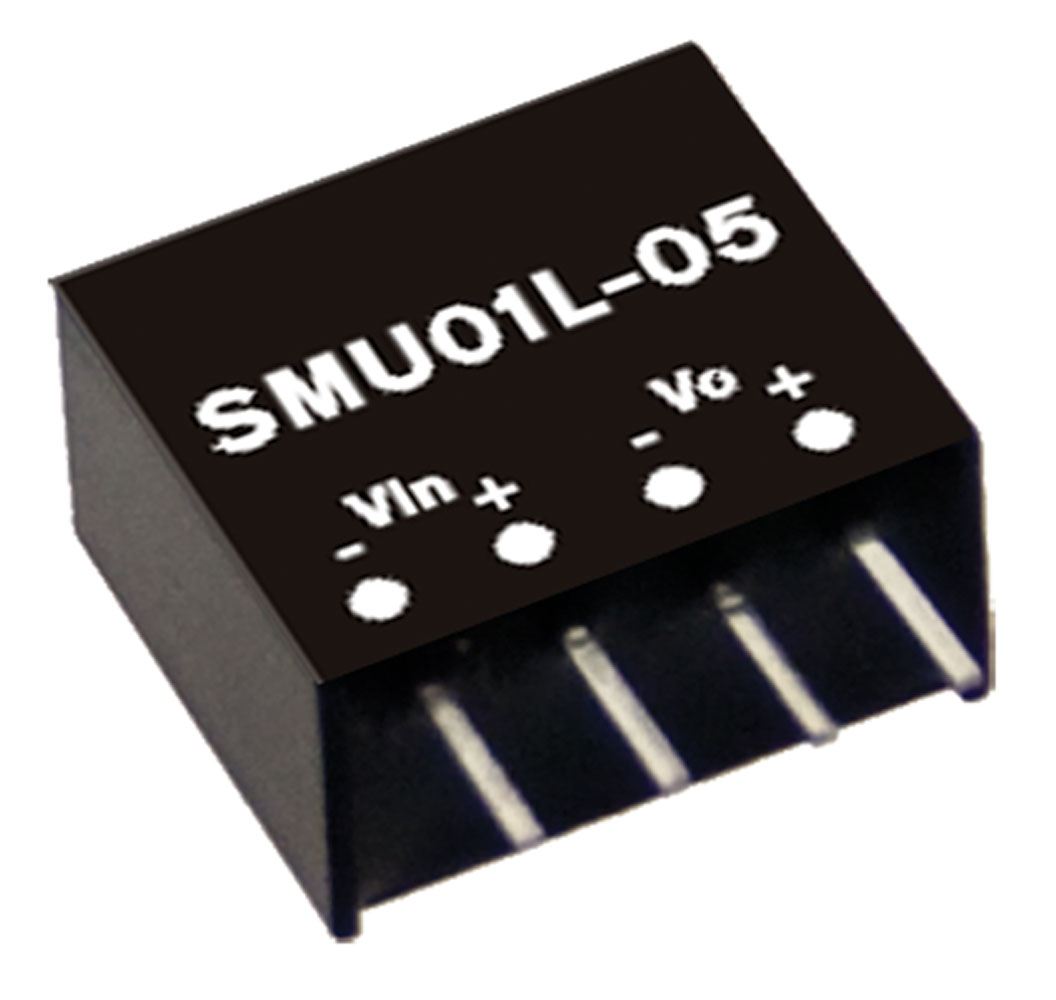 1 Watt 5 Volt DC to DC Unregulated Single Output Converter SMU01L-05