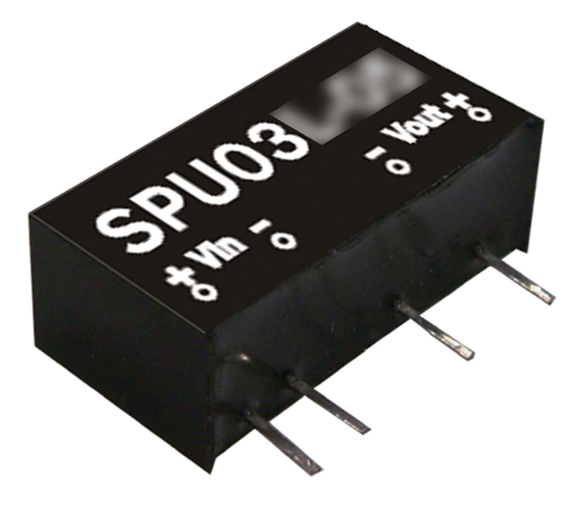 15VDC 200mA 3W DC-DC Unregulated Isolated Encapsulated DC to DC Converter 24VDCin SIP-4