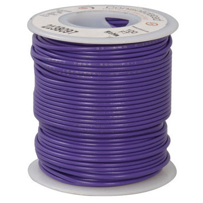 16 AWG PVC Insulated Stranded Tinned Copper Wire Violet